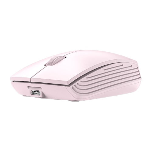 

811 3 Keys Laptop Mini Wireless Mouse Portable Optical Mouse, Spec: Battery Version (Pink)