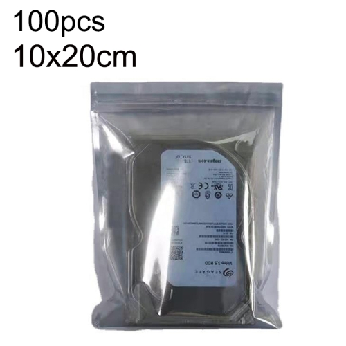 

5packs 10x20cm Anti-static Shielding Bag Hard Disk Insulation Bag Electronic Plastic Motherboard Packaging Bag