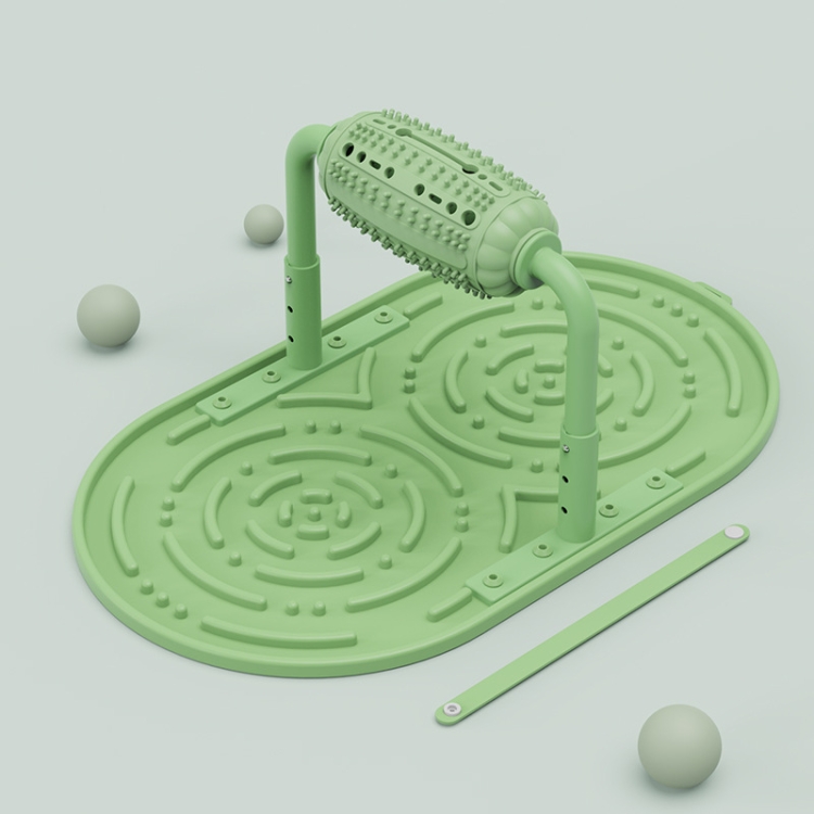 

CW312 Pet Roller Food Leaker Dog Puzzle Adjustable Feeder(Green)