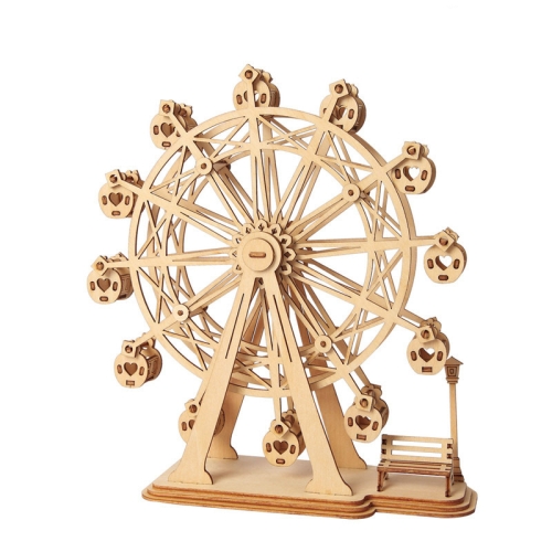 

Rolife TG401 Ferris Wheel 3D Three -Dimensional Puzzle Board Children Wood Puzzles Model