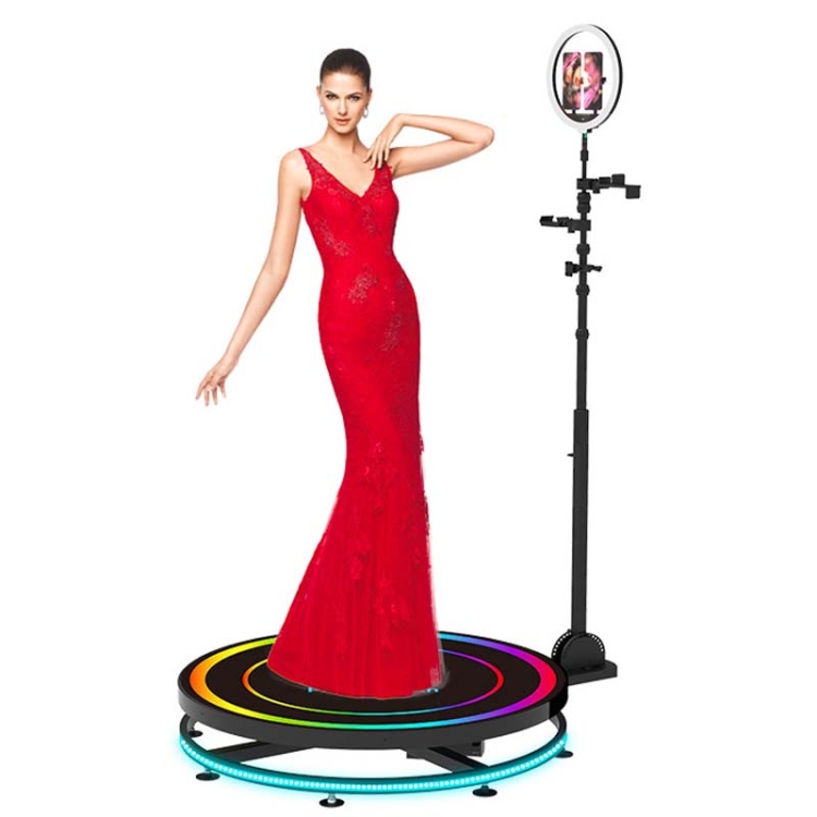 

68cm 360 Degree Electric Auto Rotation Photobooth Machine For Parties and Weddings
