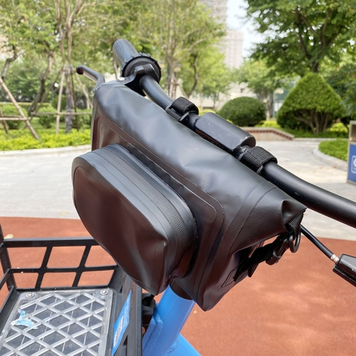 

Bicycle Front Beam Waterproof Storage Hanging Bag(Black)