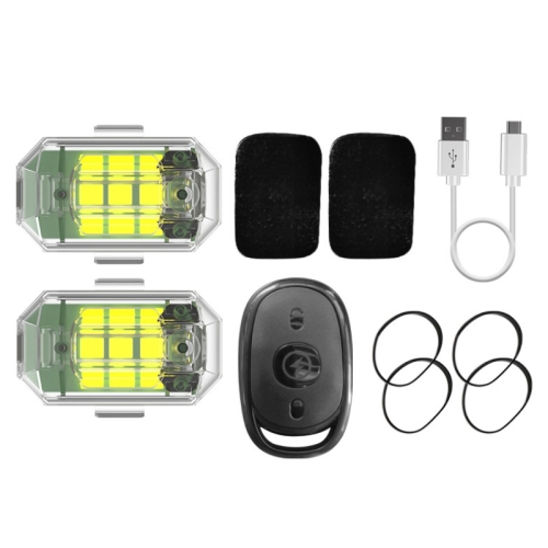 

Remote Control LED Car Modified Electric Car Warning Tail Light, Specification: 2 Light +1 RC