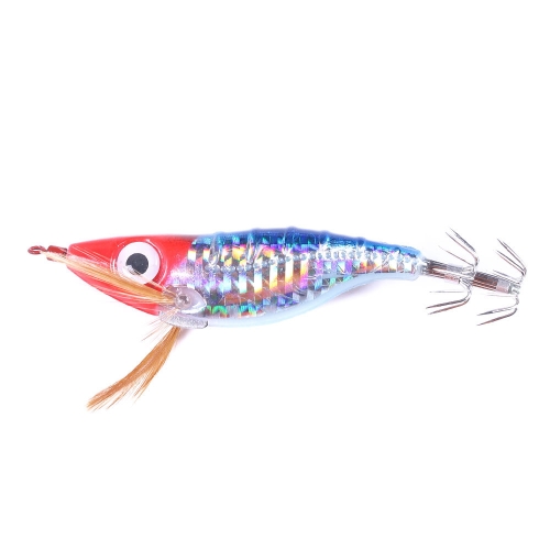 

HENGJIA SJ023 Luminous Horizontal Shrimp Squid Hook Bionic Bait, Size: 10cm 9g(3)