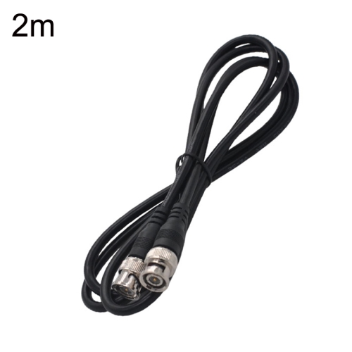 

BNC Male To Male Straight Head Cable Coaxial Cable Video Jumper, Length: 2m