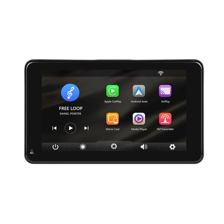 

A3135 7 Inches HD Wired Smart Screen With Wireless CarPlay + Android Auto + Android Without Camera