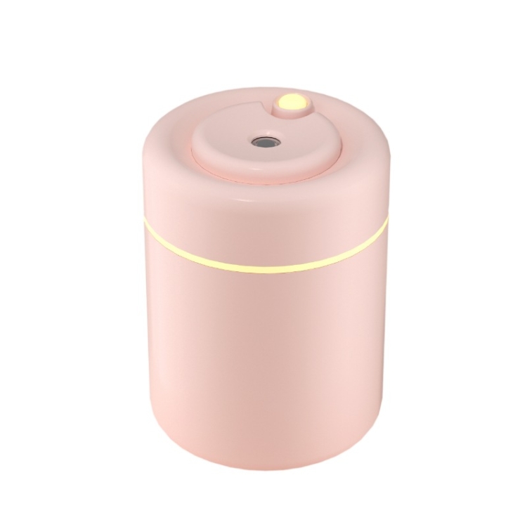 

H6 Desktop USB Colorful Air Humidifier Car Ambient Light(Pink)
