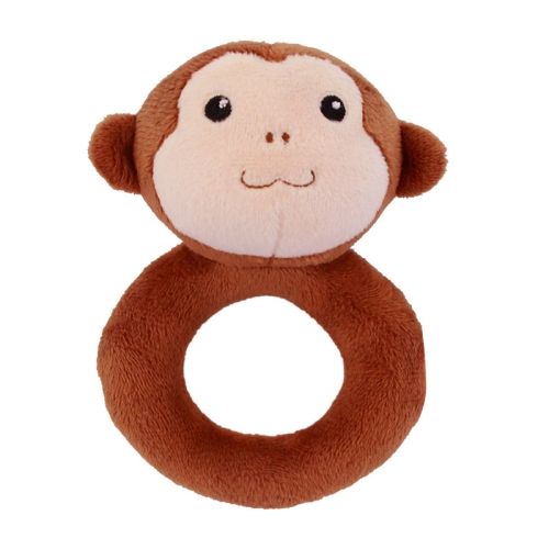 

Baby Hand Rattles Toys Hand Grip Stick Newborn Soothing Toys,Style: Monkey