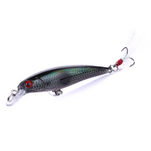 

HENGJIA MI094 Simulation Laser Fake Lures Minnow Fishing Baits, Color: 10