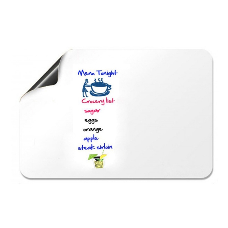 

2pcs Refrigerator Magnetic Erasable Message Board(A4)