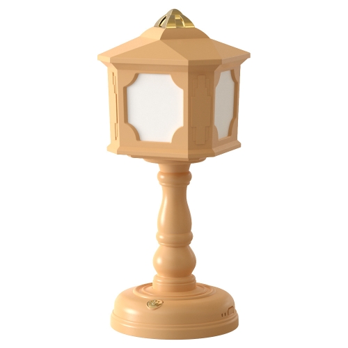 

GIVELONG Retro Table Lamp USB Charging Small Night Light, Style: 321-2 Yellow