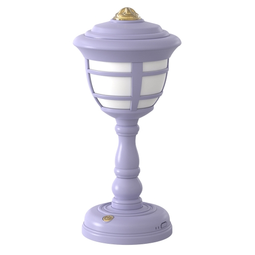 

GIVELONG Retro Table Lamp USB Charging Small Night Light, Style: 322-5 Purple