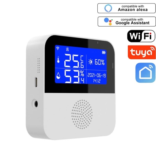 Tuya Sensore di Temperatura e Umidità Digitale Smart WiFi