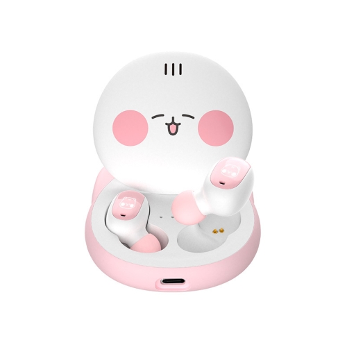 

ICARER FAMILY TM-25 Slide Wireless Bluetooth Headset Cartoon Shape In-ear TWS Sports Earphones(Pink)