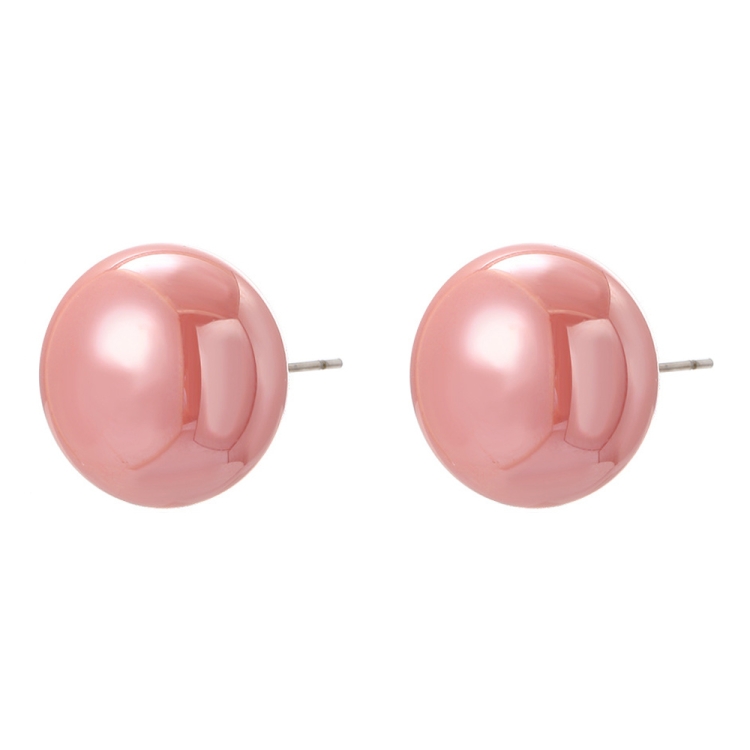 

E2208-2 Pink Pearl Stud Earrings Jewelry