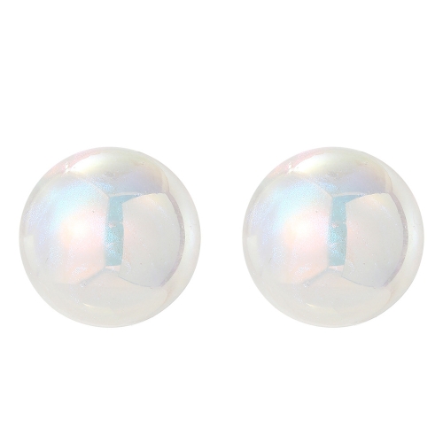 

E2209-4 Symphony Glossy Semicircle Stud Earrings Jewelry