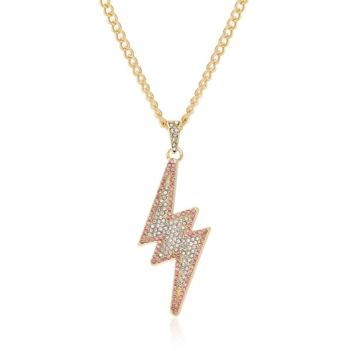 

N2106-19 Lightning Exaggerated Hip Hop Style Necklace Collarbone Chains