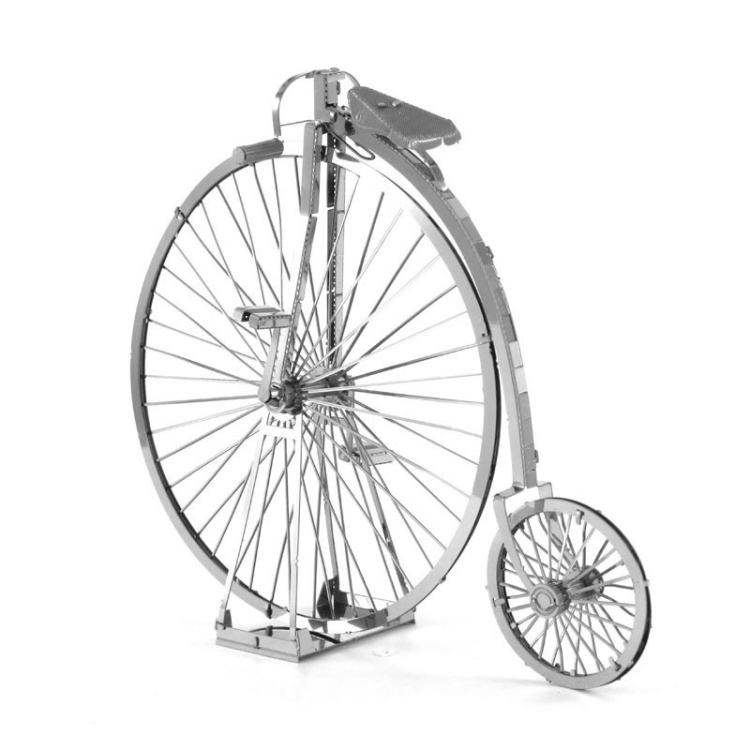 

Penny Farthing 3D Three-dimensional Metal Car Assembly Model DIY Puzzles Toy
