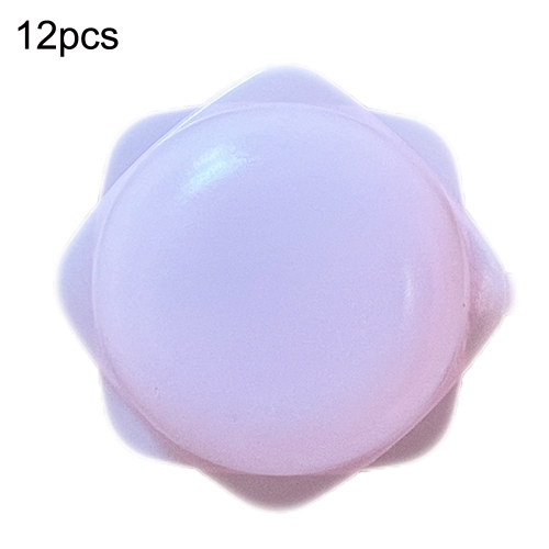 

12pcs Repeatable Water Fight Toy Silicone Water Waterfall Ball Toy, Style: Burger (Pink)