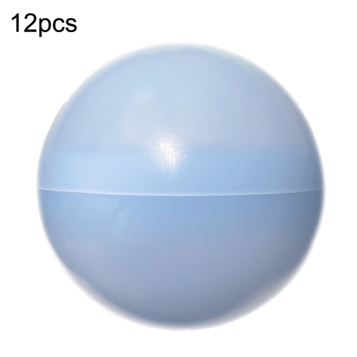 

12pcs Repeatable Water Fight Toy Silicone Water Waterfall Ball Toy, Style: Ball (Blue)