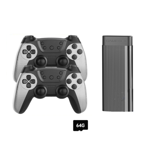 

H9 Aluminum Alloy Household Double Battle Video Game Console, Style: Private Model Handle 64G Wireless 15888 Game