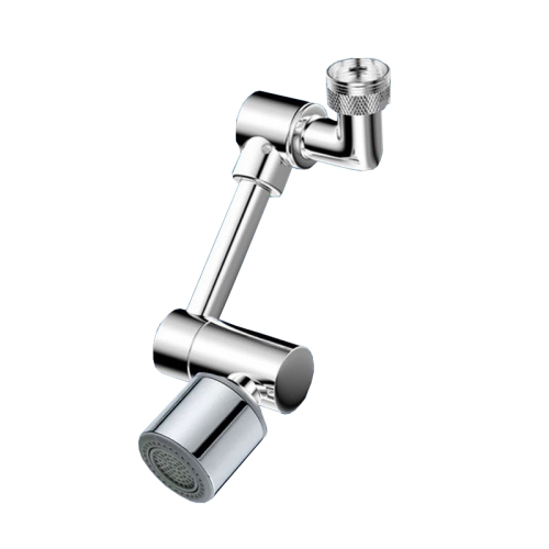 

Faucet Universal Extender 1440 Degree Mechanical Arm Booster Head, Style: Copper Double Gear
