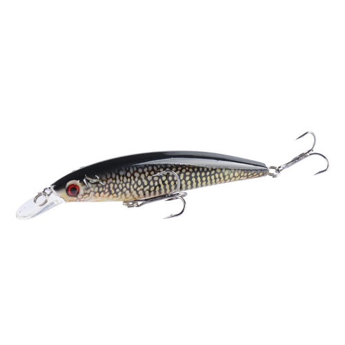 

LB106 11cm/11.5g Lure Painted Bionic Fishing Bait Plastic Hard Bait, Color: 4