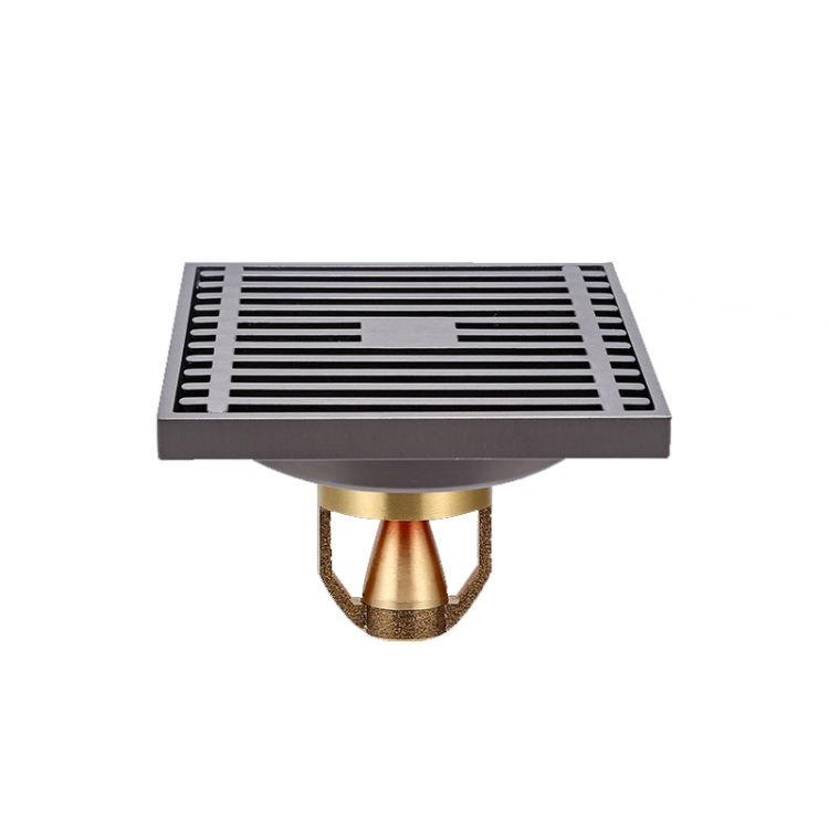 

Full Copper Odor Proof Floor Drain, Style: K7005QH Gray Single Use+Magnetic Suspension