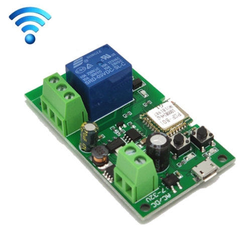 

2pcs Sonoff Single Channel WiFi Wireless Remote Timing Smart Switch Relay Module Works, Model: 12V