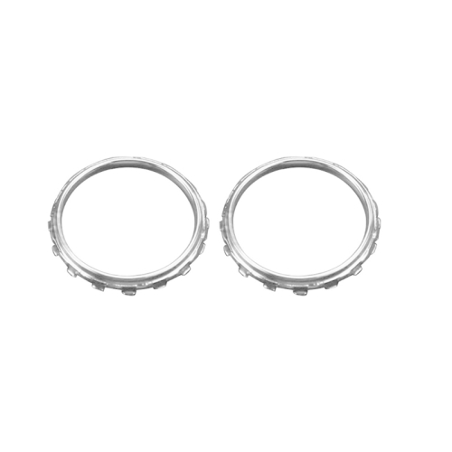

For Xbox One Elite 5pairs 3D Replacement Ring Handle Accessories, Color: Silver Plating