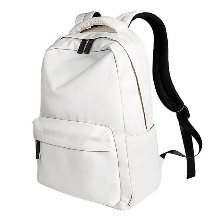 

SJ13 13-15.4 inch Large-capacity Waterproof Wear-resistant Laptop Backpack(Beige)