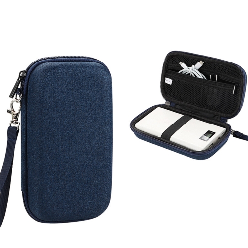 

YK03 Multifunctional EVA Hard Shell Shockproof and Anti-drop Digital Storage Bag with Handle (Navy Blue)