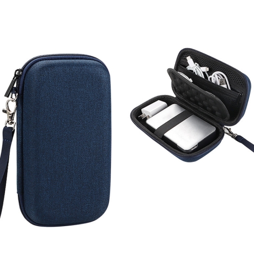 

YK03 Multifunctional EVA Hard Shell Shockproof and Anti-drop Digital Storage Bag with Airbags (Navy Blue)