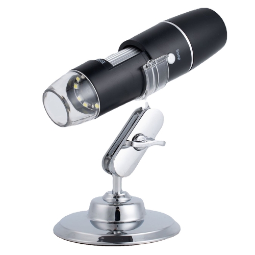 

50X-1000X Wireless WIFI Connection LED Light Portable Digital Microscope, Specification: W05-B