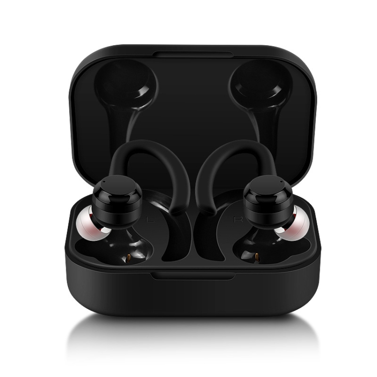 

D030 TWS Hanging Ear Bluetooth Earphone(Black)