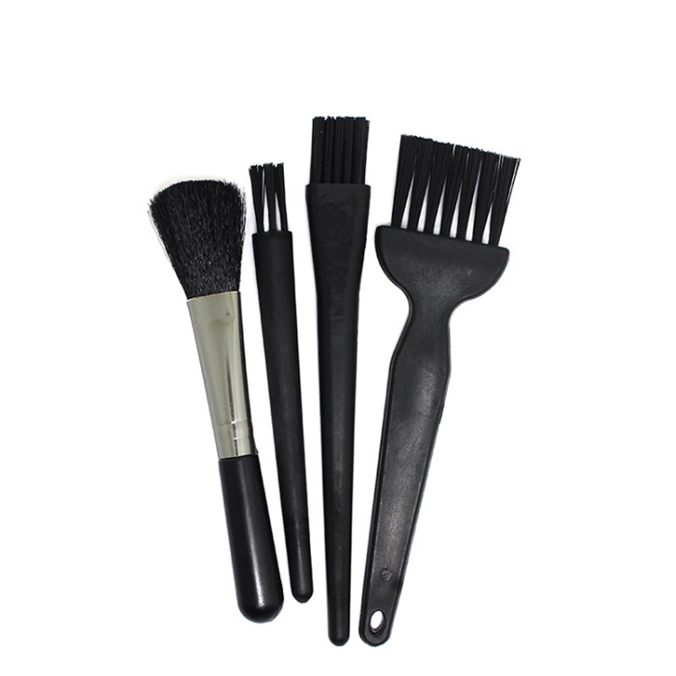 

4pcs/set (3 Hard Hair+1 Soft Hair) Computer Keyboard Screen Camera Lens Digital Equipment Cleaning Brush