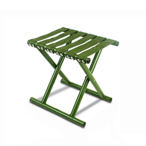 

Metal Tube Outdoor Folding Chair Fishing Stool Camping Portable Stool Large (31.5cm) Army Green Tube