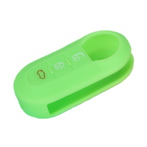 Silicone Car Key Case For Fiat, Anti-drop Key Protector