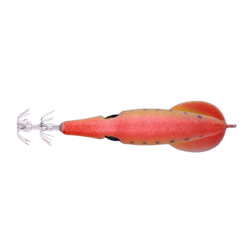 HENGJIA SJ042 Squid Steel Filament Shrimp Bionic Bait Sea Fishing Lures,  Size: 9.5cm 6g(Orange