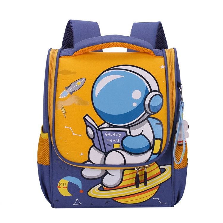 

Kindergarten Children Cute Cartoon Backpack School Bag(Yellow)