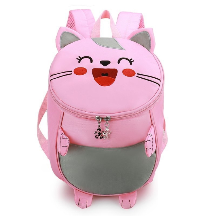 

Anti-Lost Children Bag Cute Cartoon Backpack(Pink)