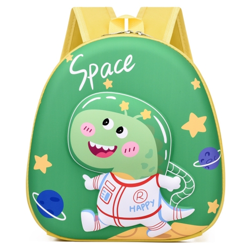 

Kindergarten Eggshell School Bag Children Cute Cartoon Backpack(Green)