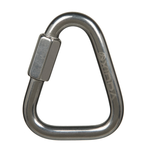 

Xinda Stainless Steel Triangle Connecting Ring Meilong Lock Rock Climbing Equipment 6mm