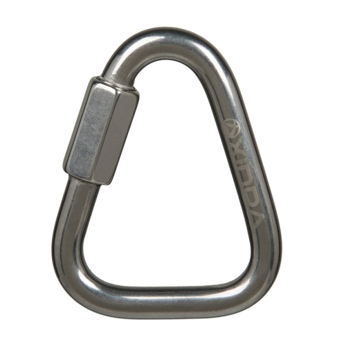 

Xinda Stainless Steel Triangle Connecting Ring Meilong Lock Rock Climbing Equipment 8mm
