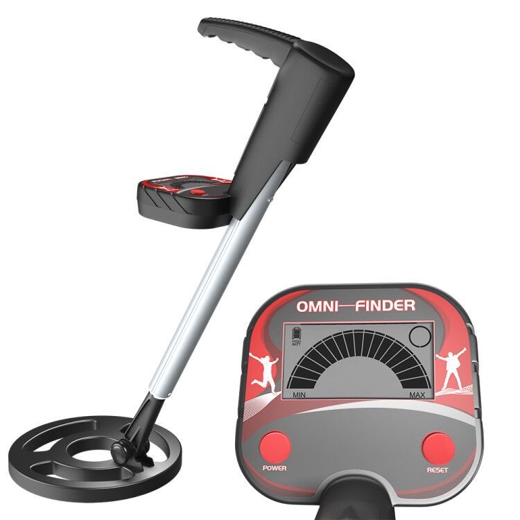 

MD3002 Children Beach Toy Underground Metal Detector(Black)