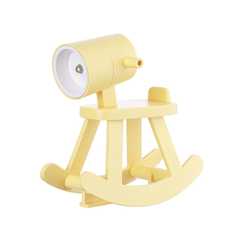 

TL28 Trojan Horse Shape Mini Night Light LED Cartoon DIY Atmosphere Table Lamp(Yellow)
