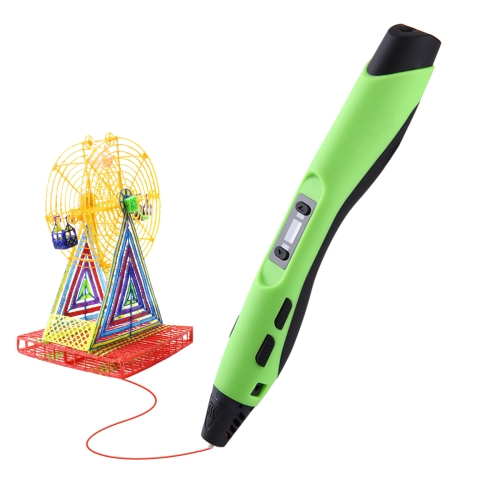 Stylo 3D intelligent avec écran LED, stylo d'impression 3D avec charge USB,  recharge de filament Pla 10 couleurs