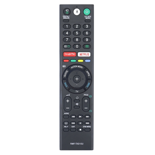 

RMF-TX310U For Sony 4K Ultra HD Smart LED TV Voice Remote Control Replacement(Black)