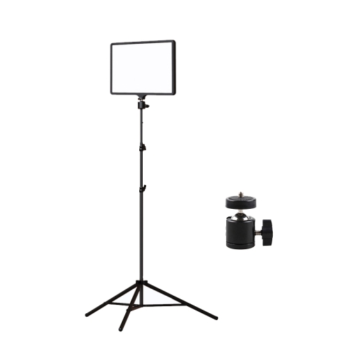 

10 Inch 3000-6500K Three-color Temperature Photography Flat-panel Live Fill Light,Spec: 2.1m Bracket