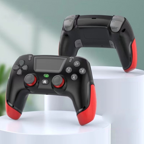 

P06 Wireless Bluetooth Gamepad For PS4/Switch/Computer/TV(Black Red)